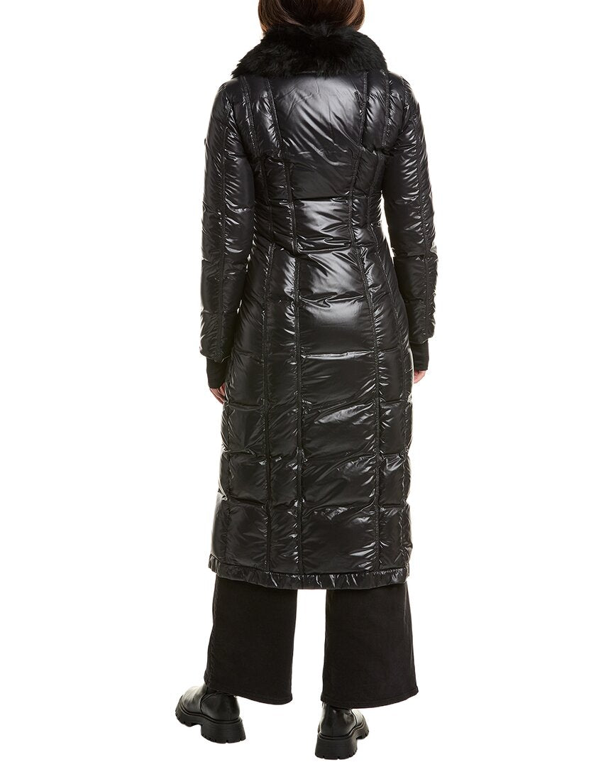 alpaca-trim down jacket