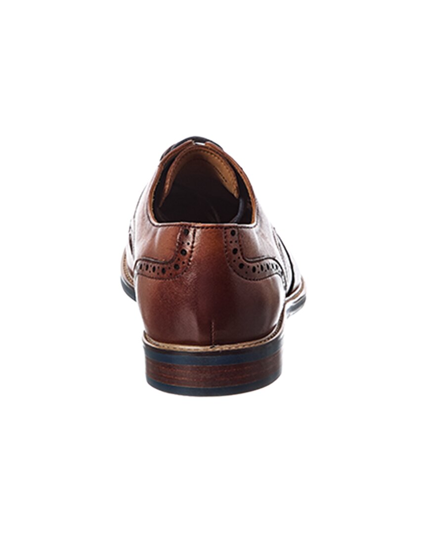 stanford brogue leather oxford