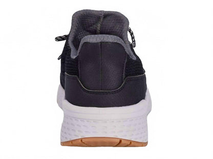 men's echo walking shoe in black mesh combo