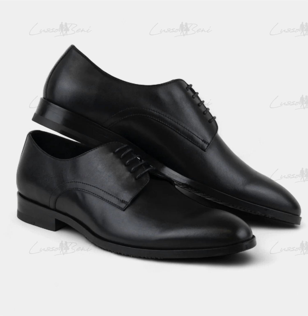 men's epicurus derby shoes in black