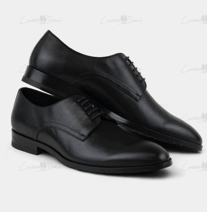 men's epicurus derby shoes in black