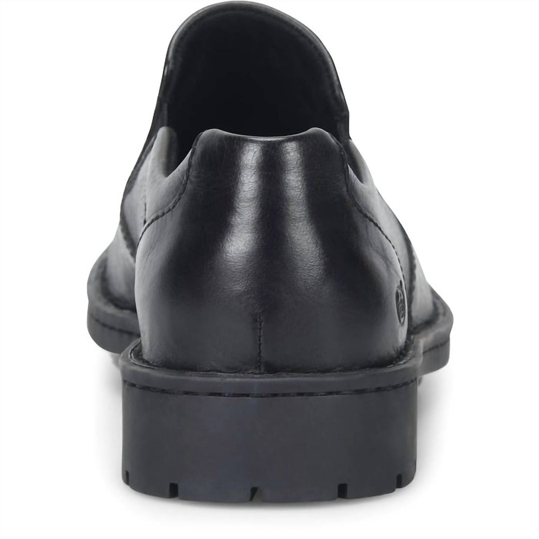 men's laken slip on in black