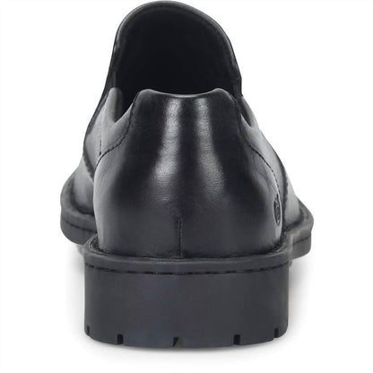 men's laken slip on in black