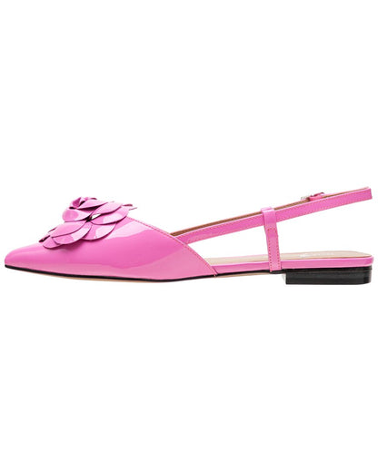 cammy-l leather slingback flat