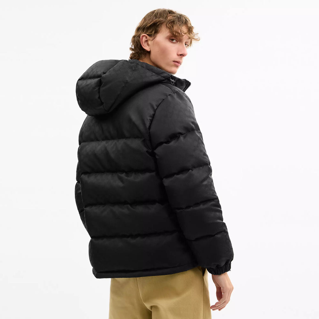 tonal signature down jacket