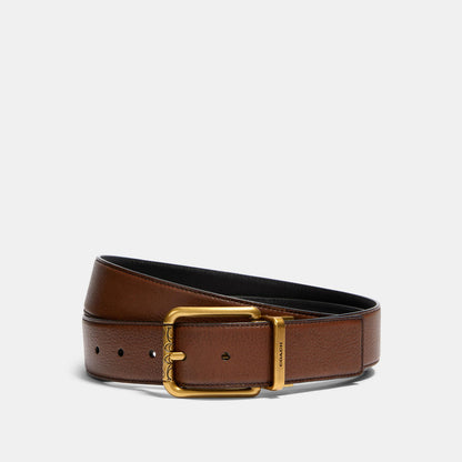 One Size - antique brass/dark saddle black