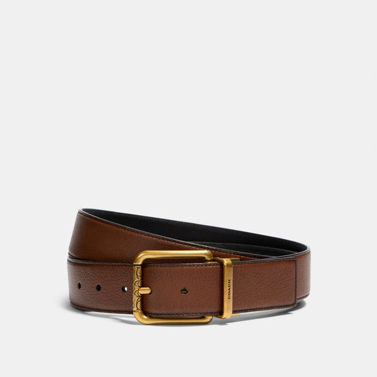 One Size - antique brass/dark saddle black
