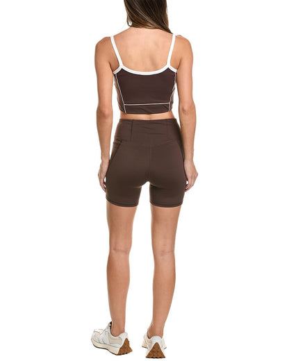 2pc 5in athleisure wear crop set