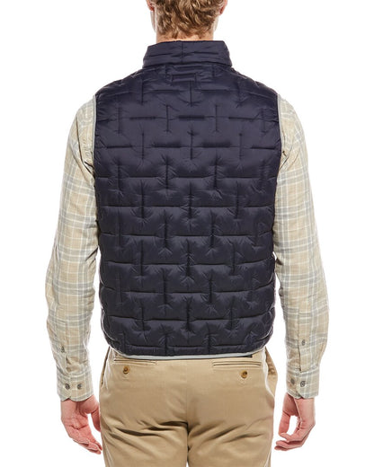 space-quilted vest