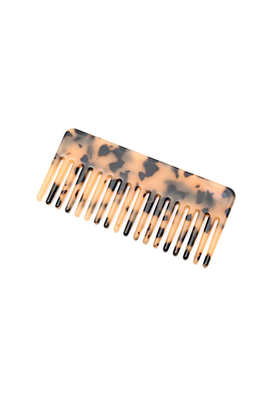 women's comb & claw clip set in brown