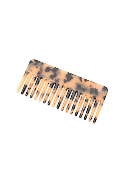 women's comb & claw clip set in brown