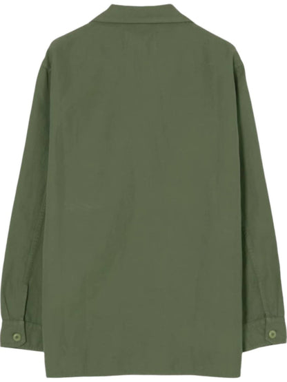 leisure shirt jacket in khaki