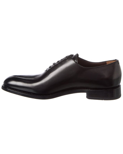 ferragamo angiolo leather oxford