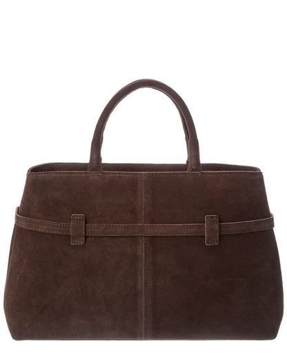 elspeth suede shoulder bag