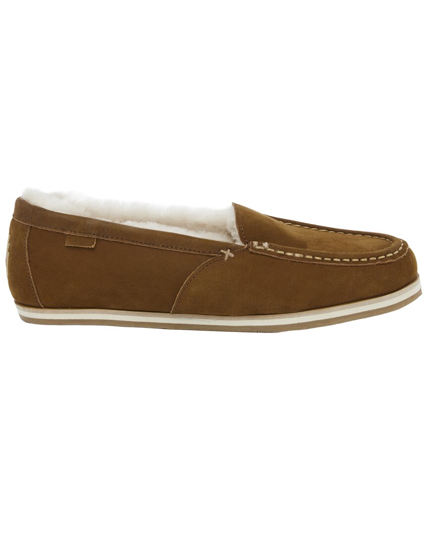 sofia leather slipper