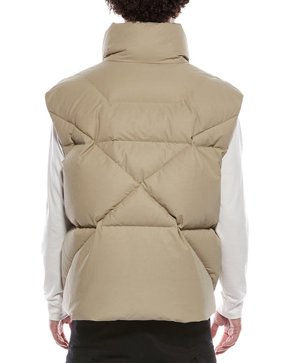 oversized puffer vest