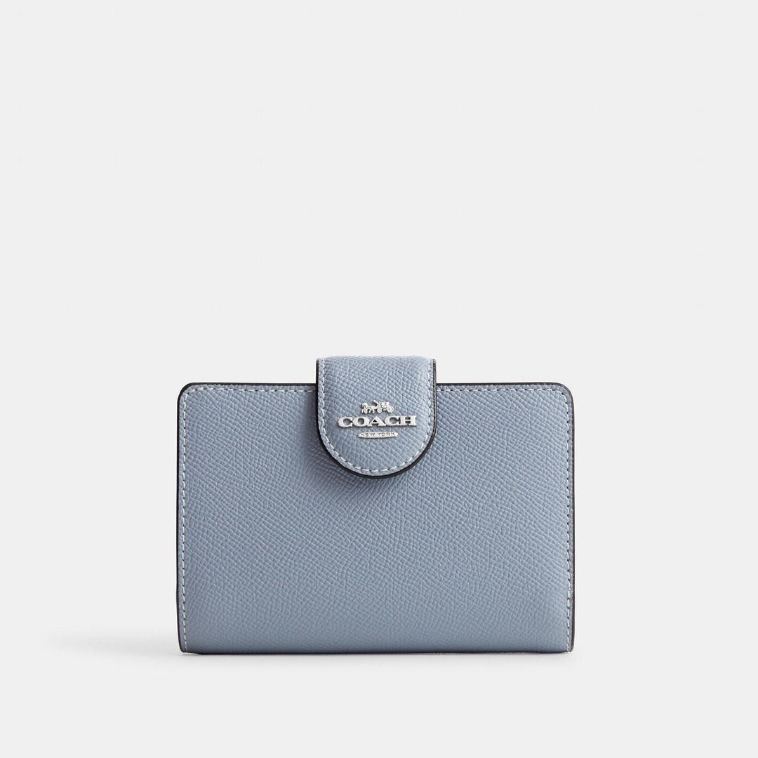 medium corner zip wallet