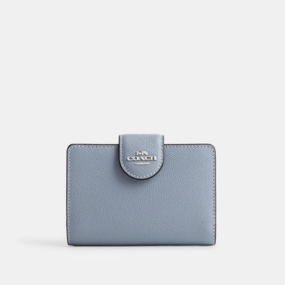 medium corner zip wallet