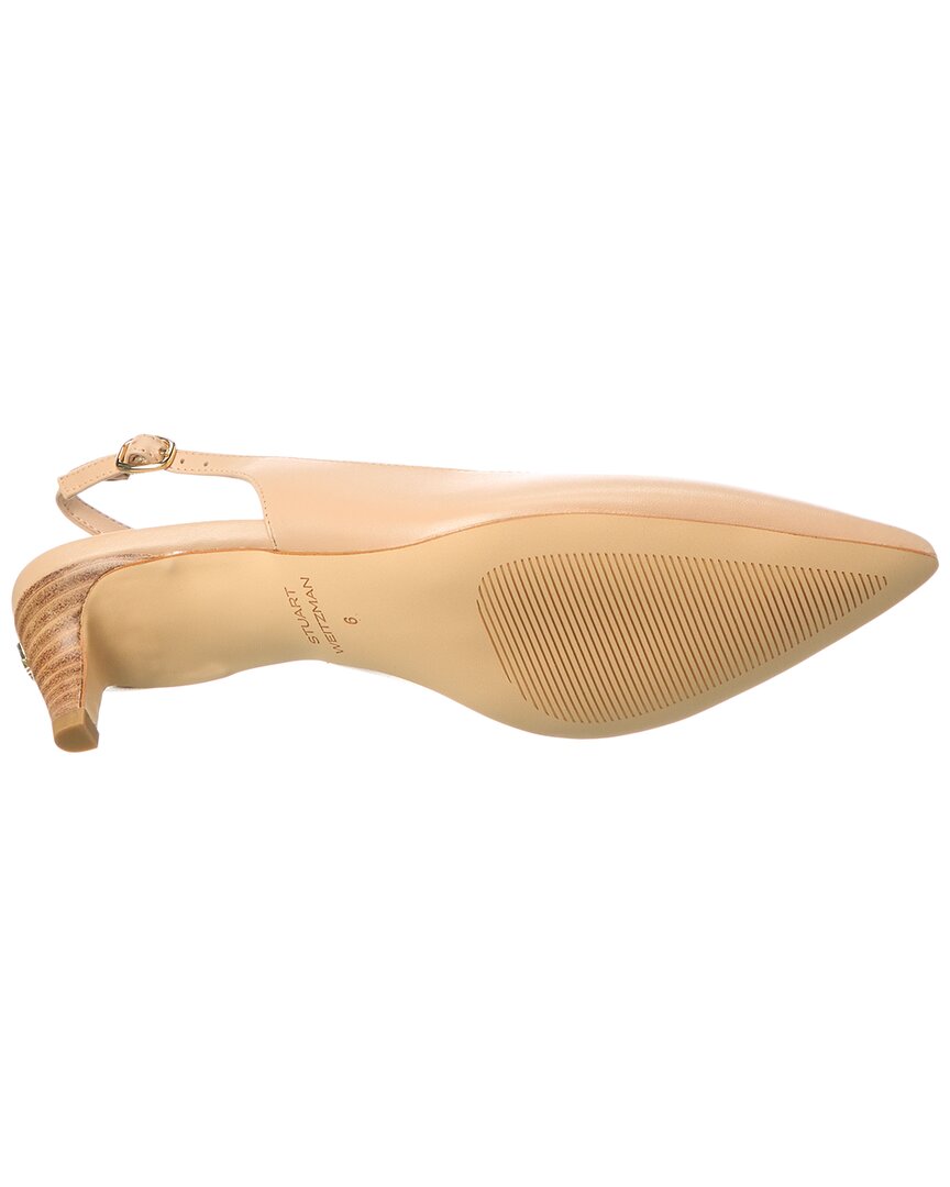 mara 50 leather slingback pump