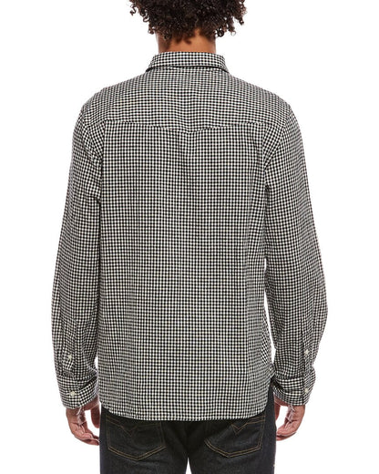 officine generale benoit linen-blend shirt