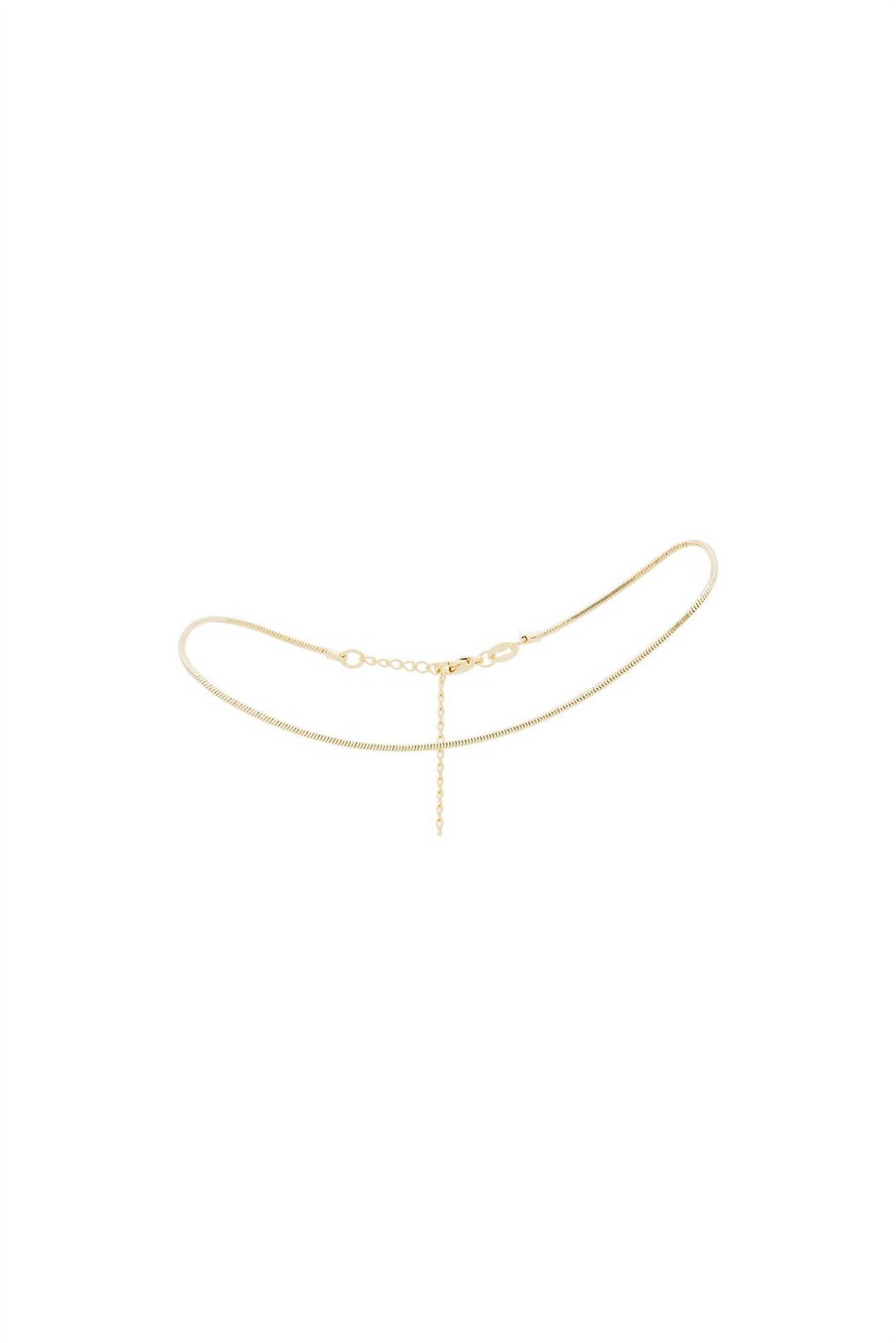 women's mini snake bracelet in gold