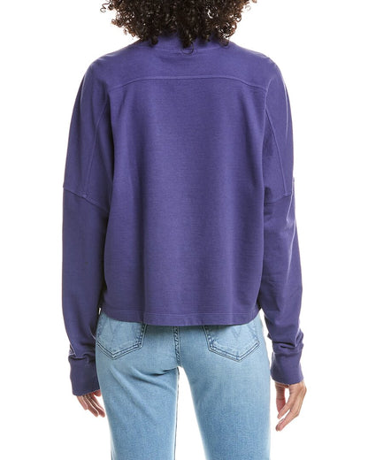 mila mock neck sweatshirt