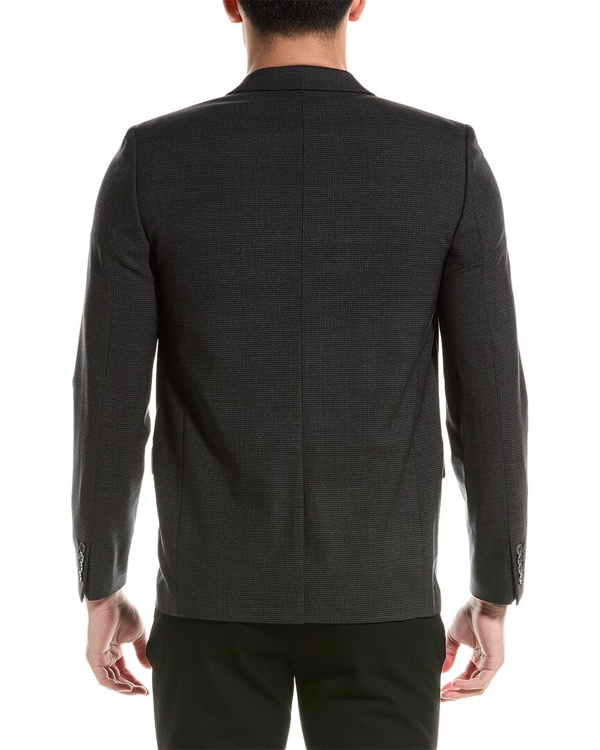 wool-blend suit jacket