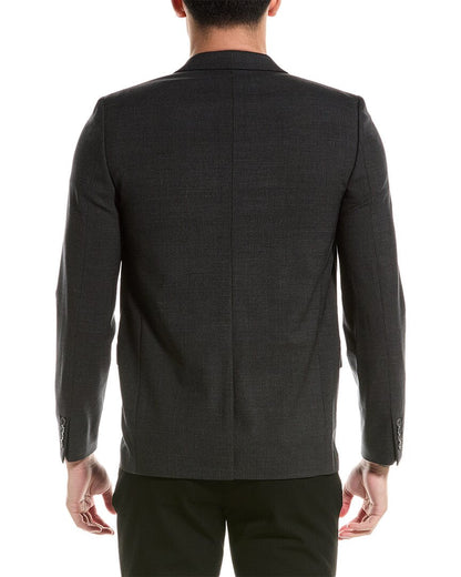 wool-blend suit jacket