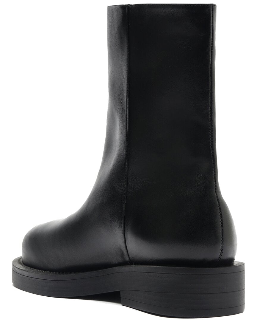 jamie leather bootie