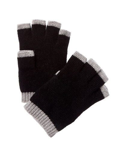 studs cashmere tech gloves