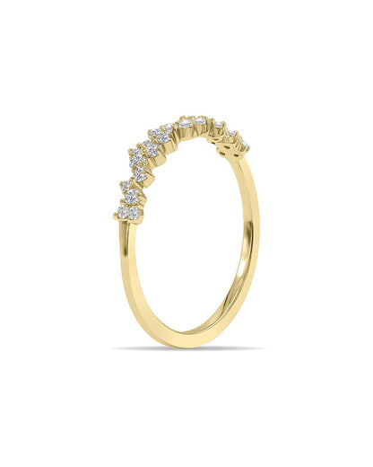 14k 0.50 ct. tw. lab-grown diamond ring