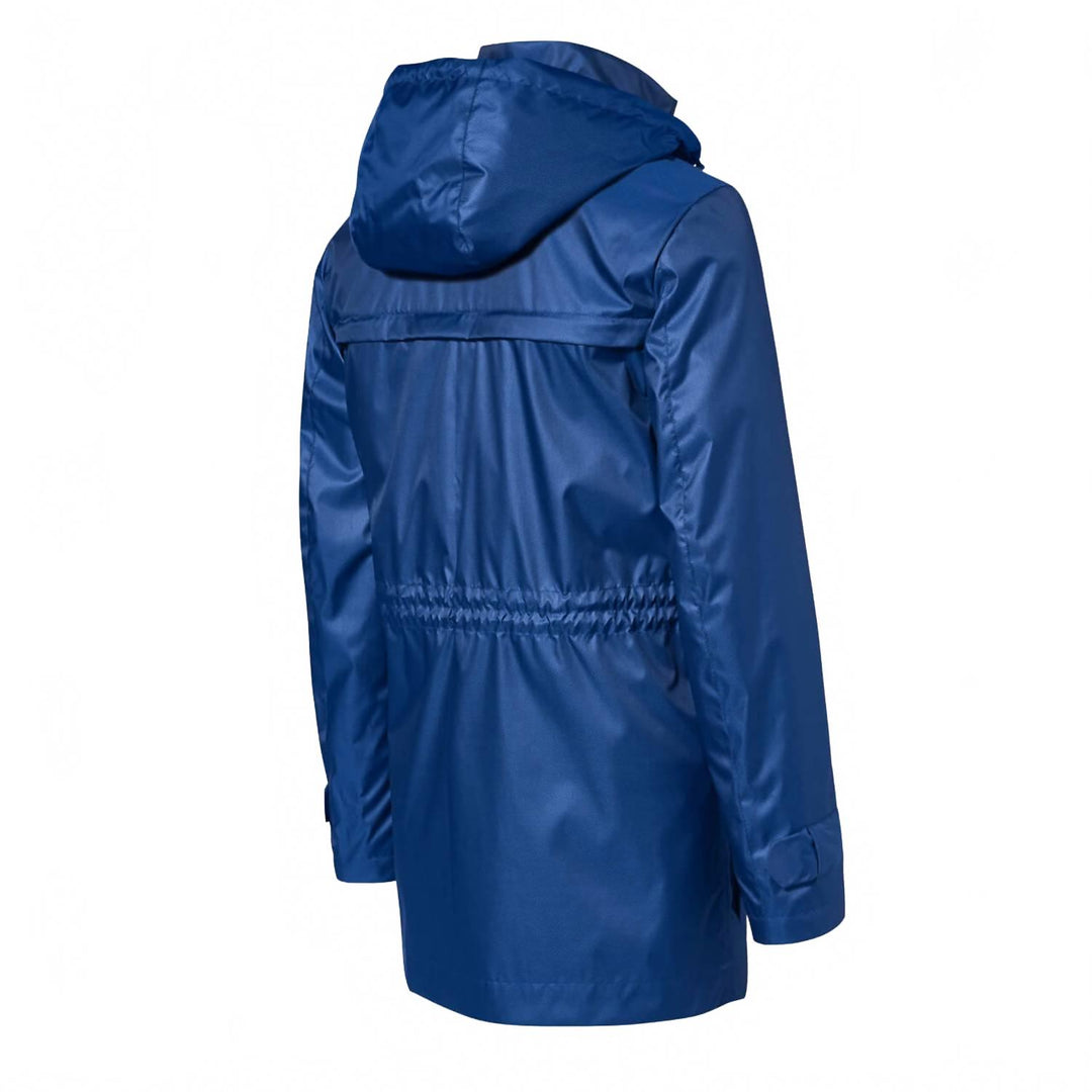 men's aircooled parka jacket in vibrant blue
