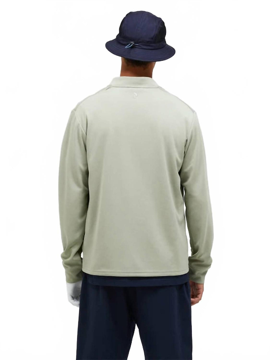 mid layer jacket in limit green