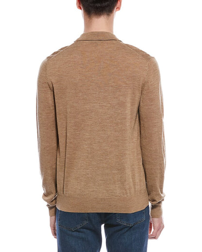 wool polo sweater