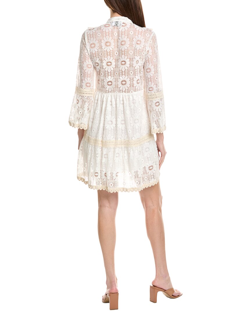 viva lace mini dress