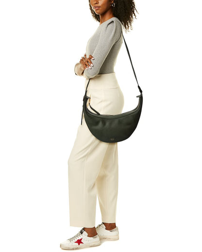 augustina small leather hobo bag