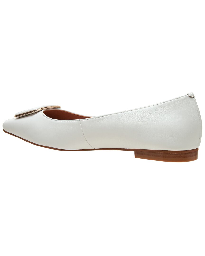 nancy leather flat