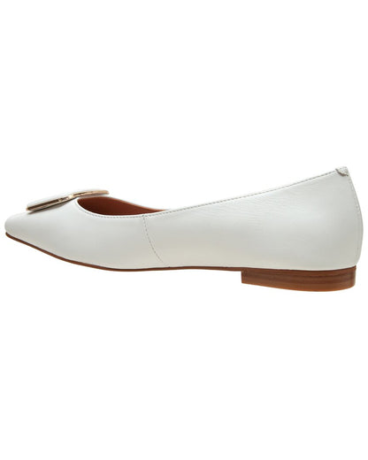 nancy leather flat