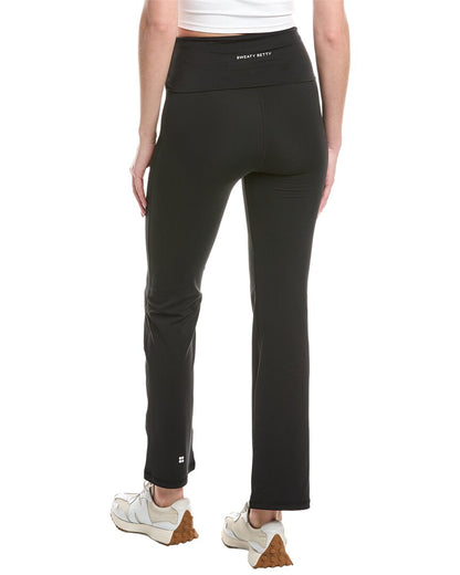 all day foldover waist 28in trouser