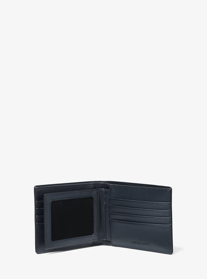 cooper logo billfold wallet with passcase
