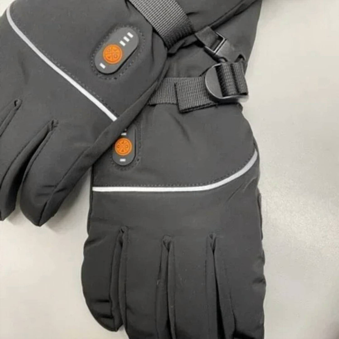 unisex buffalo heated gloves 2.0 in black