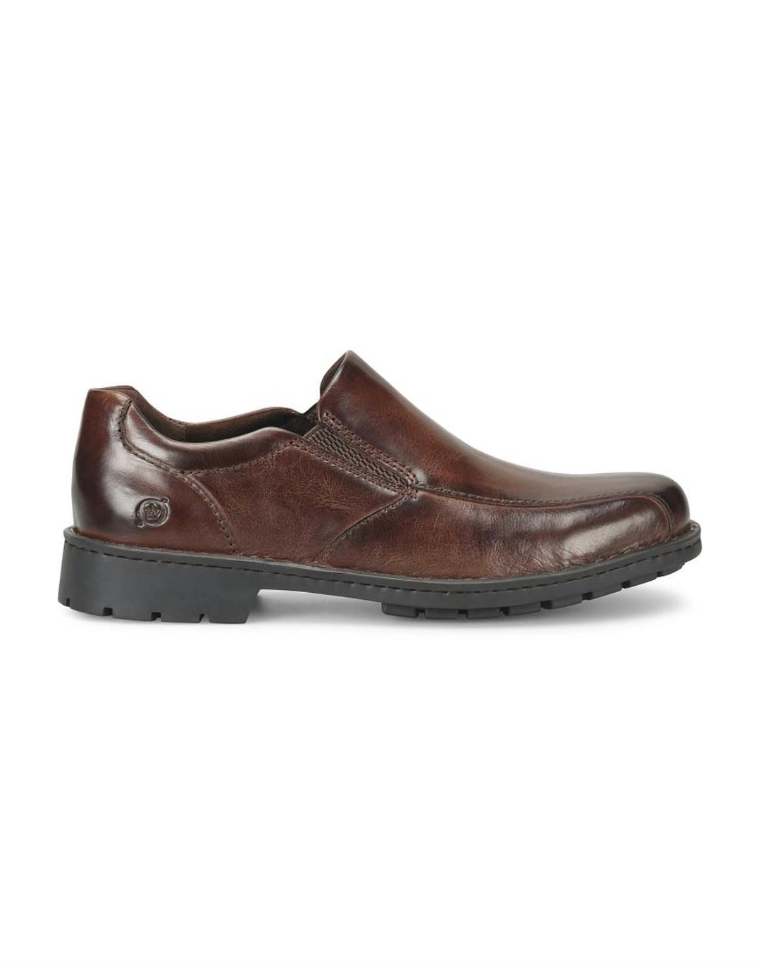 men's laken slip on in brown bark