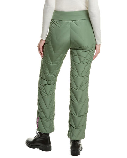 chevron quilted ski pant
