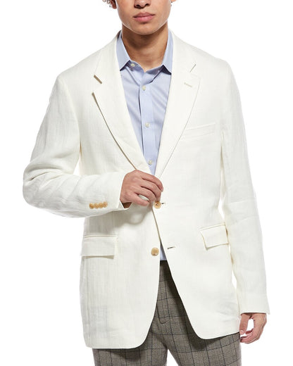 twill linen sutton jacket
