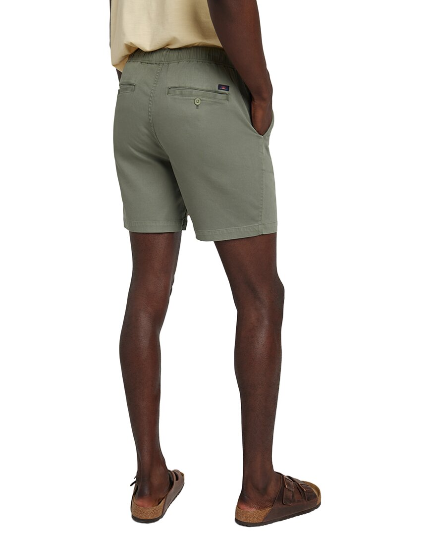 linen-blend essential drawstring short