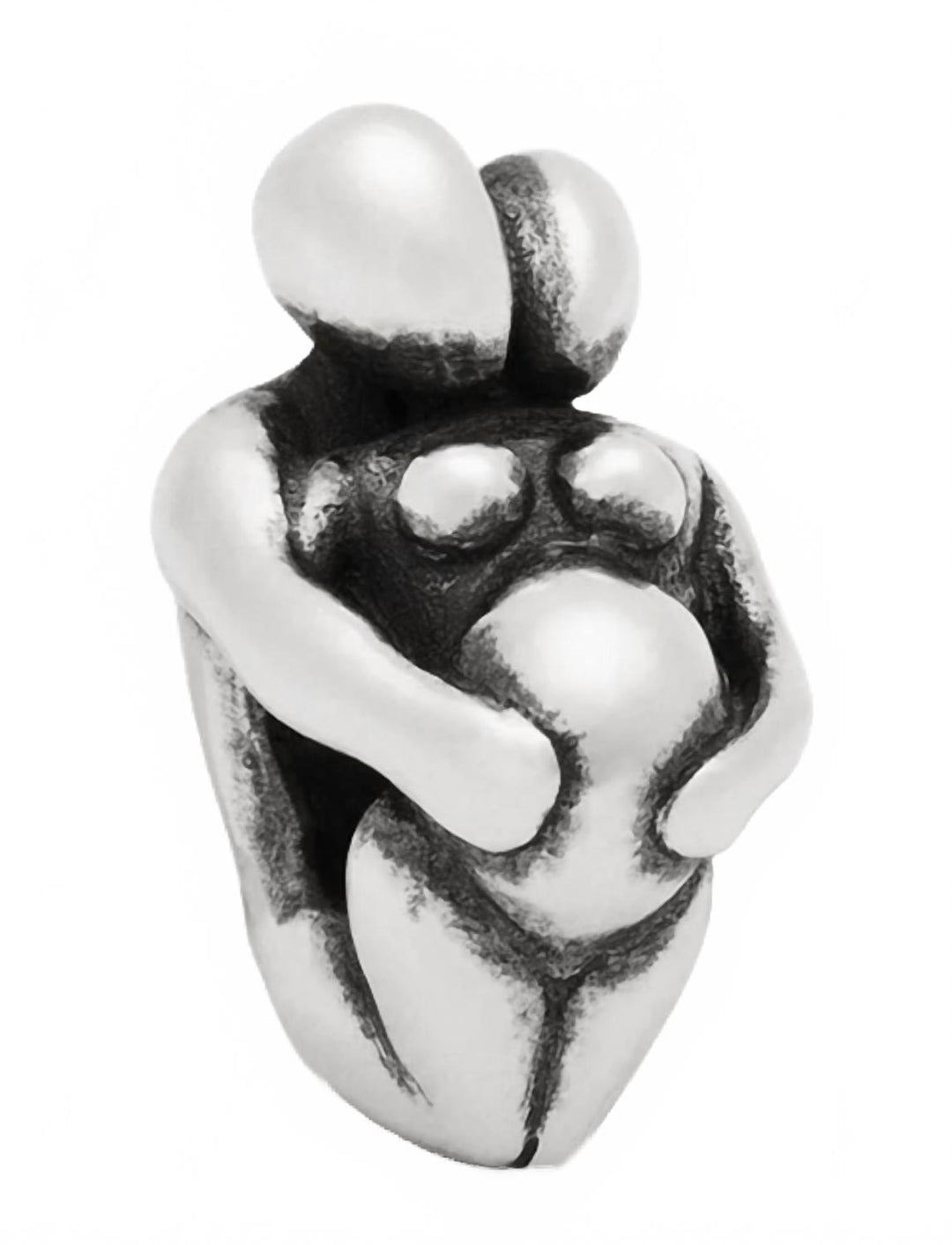 women's expectation bead charm in silver
