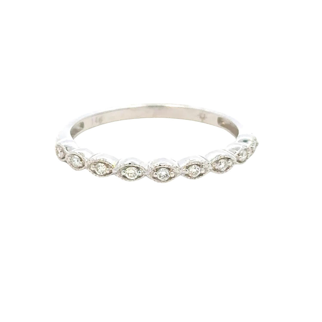 One Size - 14k white gold