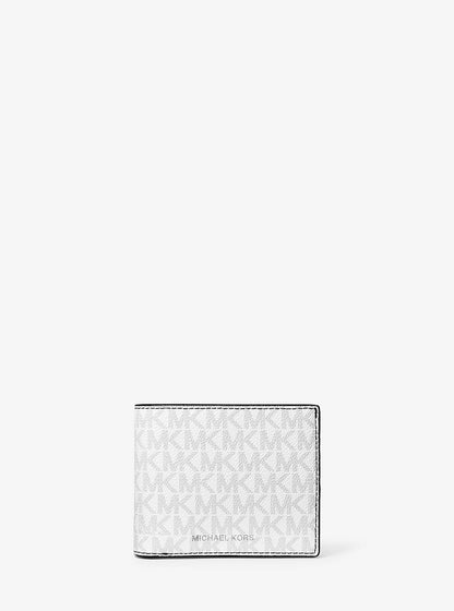 cooper logo billfold wallet with passcase