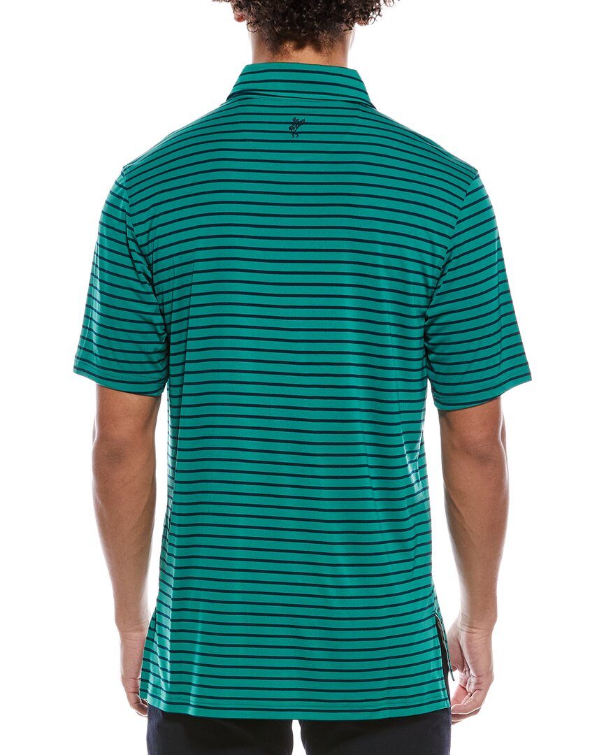 la quinta striped polo shirt