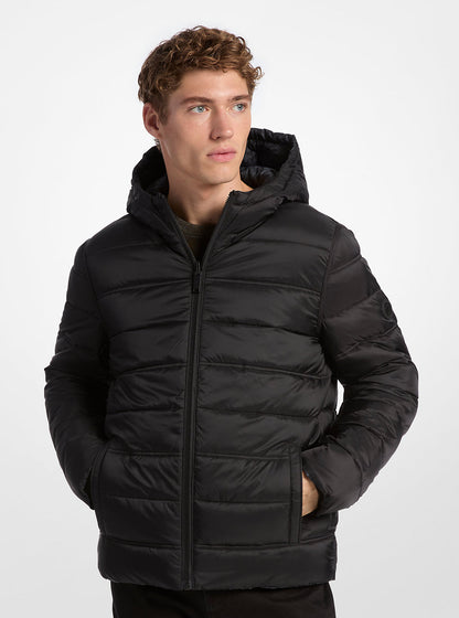 signature logo reversible jacket